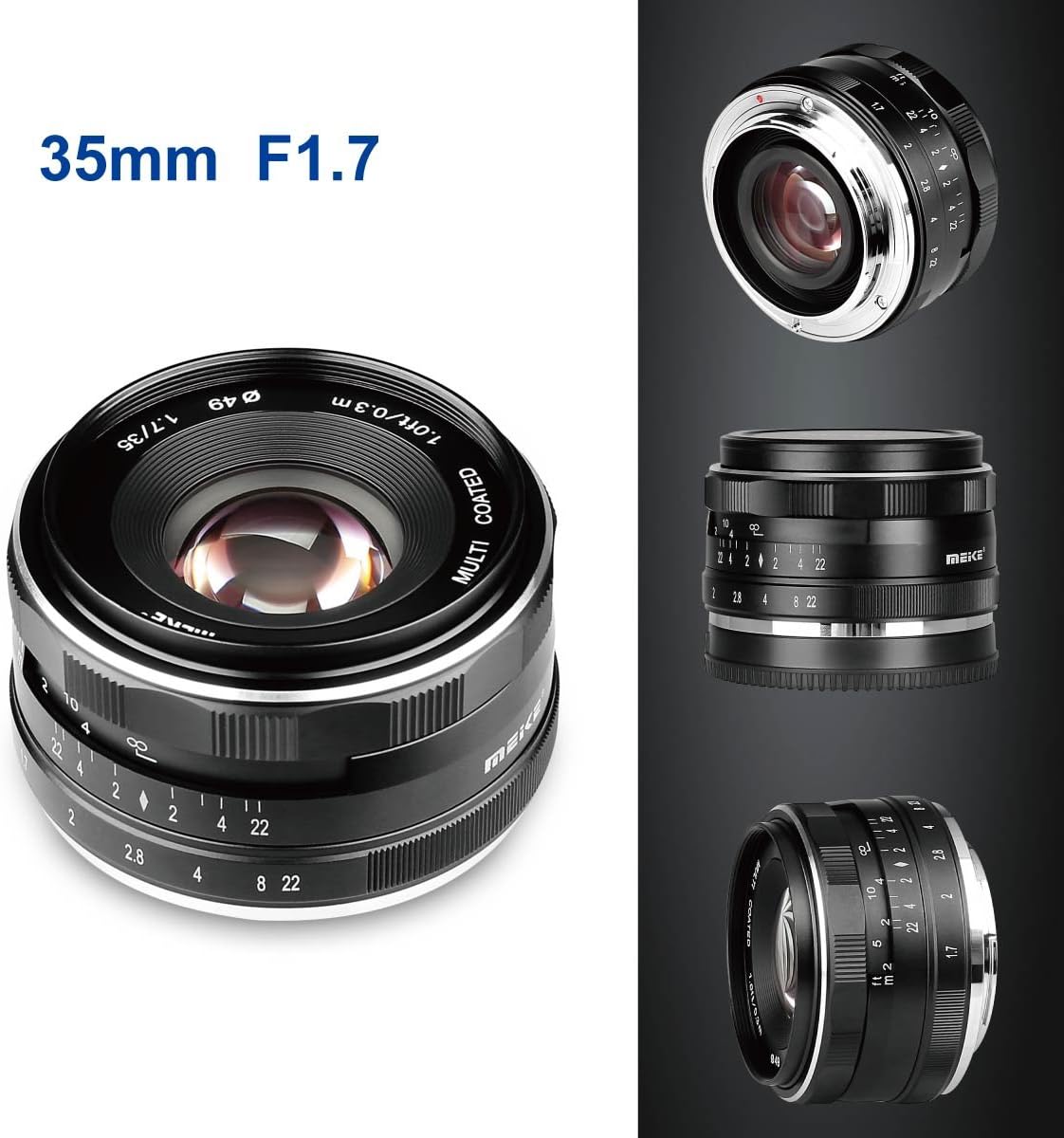 Meike MK-S-35mm F1.7 APS-C Manual Focus Lens Sony E-Mount