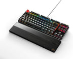 Glorious GV-87-DARK Wooden Wrist Rest - Tenkeyless (TKL) Onyx Black