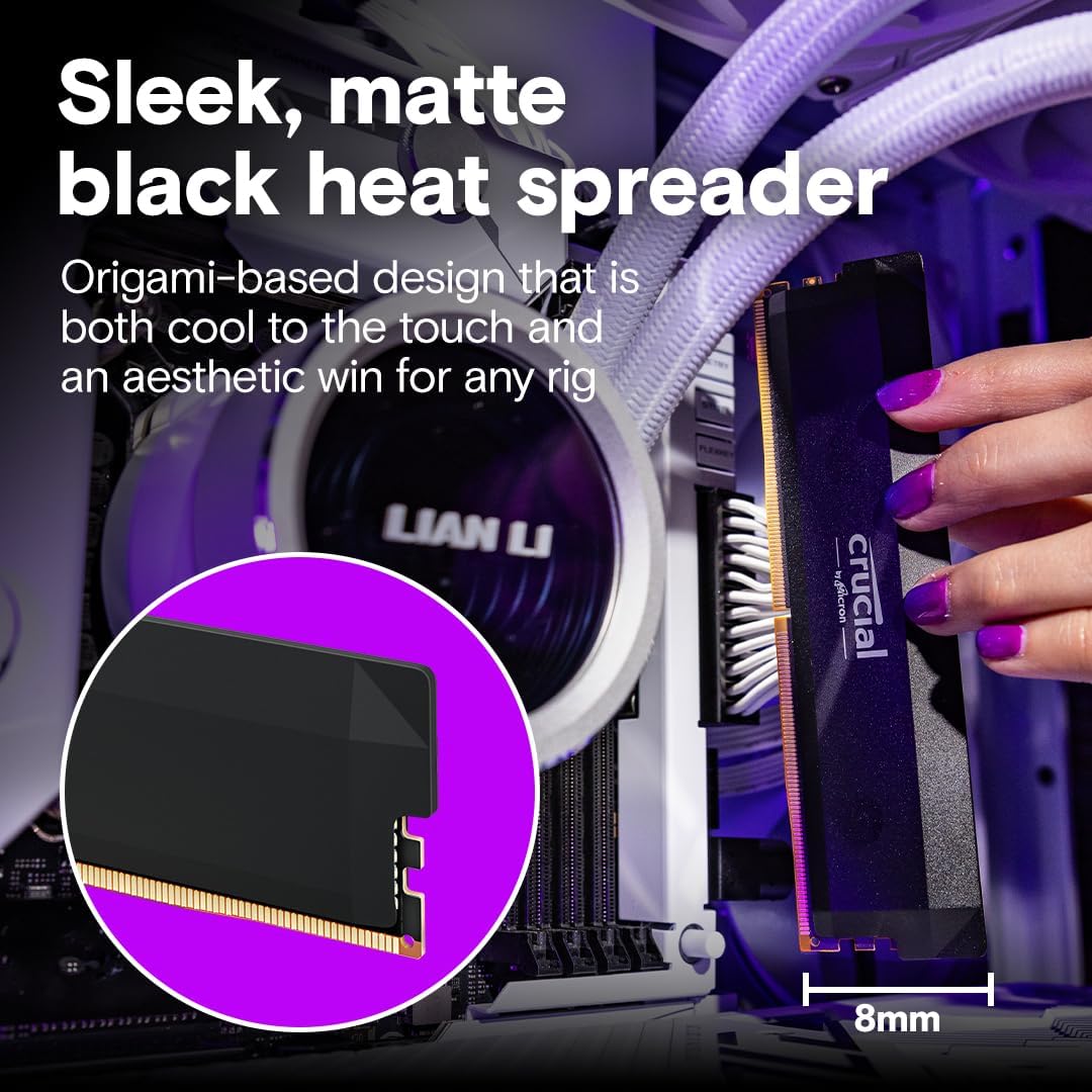 Crucial CP2K16G64C38U5B Pro DDR5 32GB Kit: 6400MHz Gaming RAM