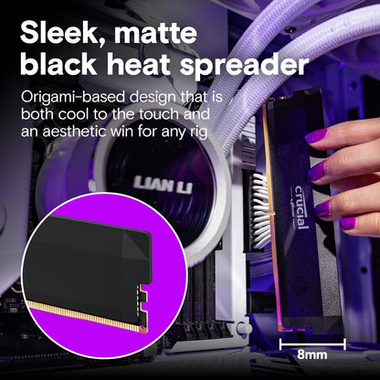 Crucial CP2K16G64C38U5B Pro DDR5 32GB Kit: 6400MHz Gaming RAM