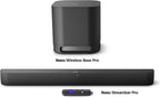 Roku Streambar Pro Renewed 4K HDR Soundbar with Wireless Bass