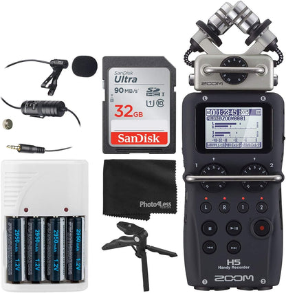 Zoom ZH5 K3 Portable Recorder Kit w/ Lavalier Mic