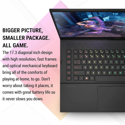 HP TPN-Q266 OMEN 17.3" QHD RTX 4090 Gaming Laptop