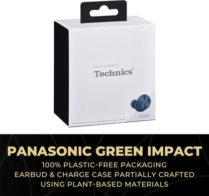 Technics EAH-AZ80-A Premium Wireless Noise Cancelling Earbuds