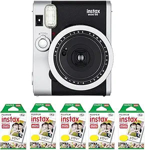 Fujifilm FU64-INSM9K050 INSTAX Mini 90 Neo Classic Camera Kit