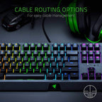Razer RZ03-02860200-R3U1 BlackWidow Green Switch Gaming Keyboard