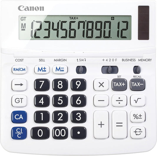 Canon TX-220TSII Standard Function Calculator - White