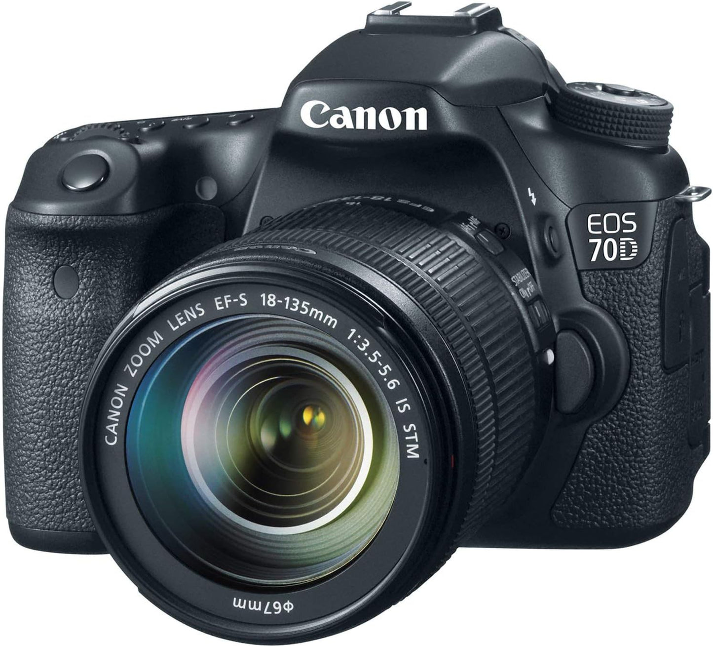 Canon 8469B016 EOS 70D DSLR Camera 18-135mm STM Lens