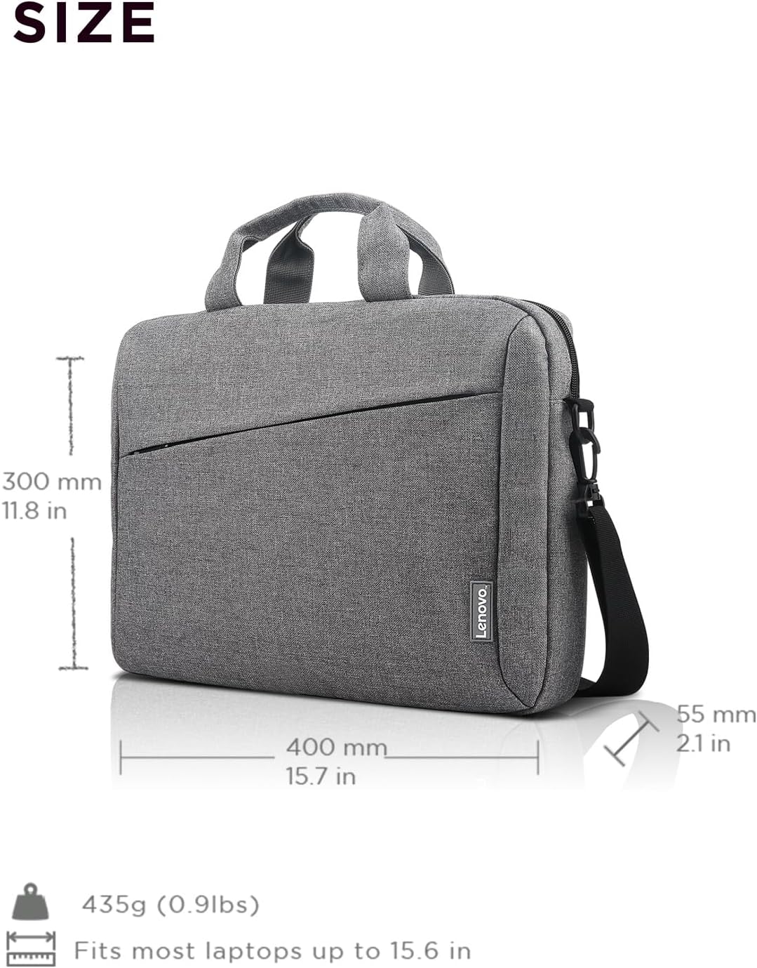 Lenovo GX40Q17231 Laptop Carrying Case T210 15.6-Inch Grey