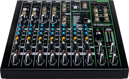 Gravity PROFX10V3+TH02+XLR(2)+M Mackie 10-Channel Mixer Bundle