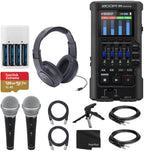 Zoom R4 MultiTrak 32-Bit Float Recorder Bundle with Accessories