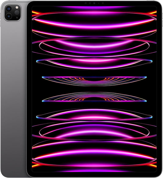 Apple iPad Pro 12.9-inch 256GB Space Gray (Renewed)