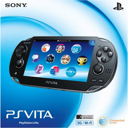 Sony PlayStation Vita 3G/Wi-Fi Handheld Console (Renewed)