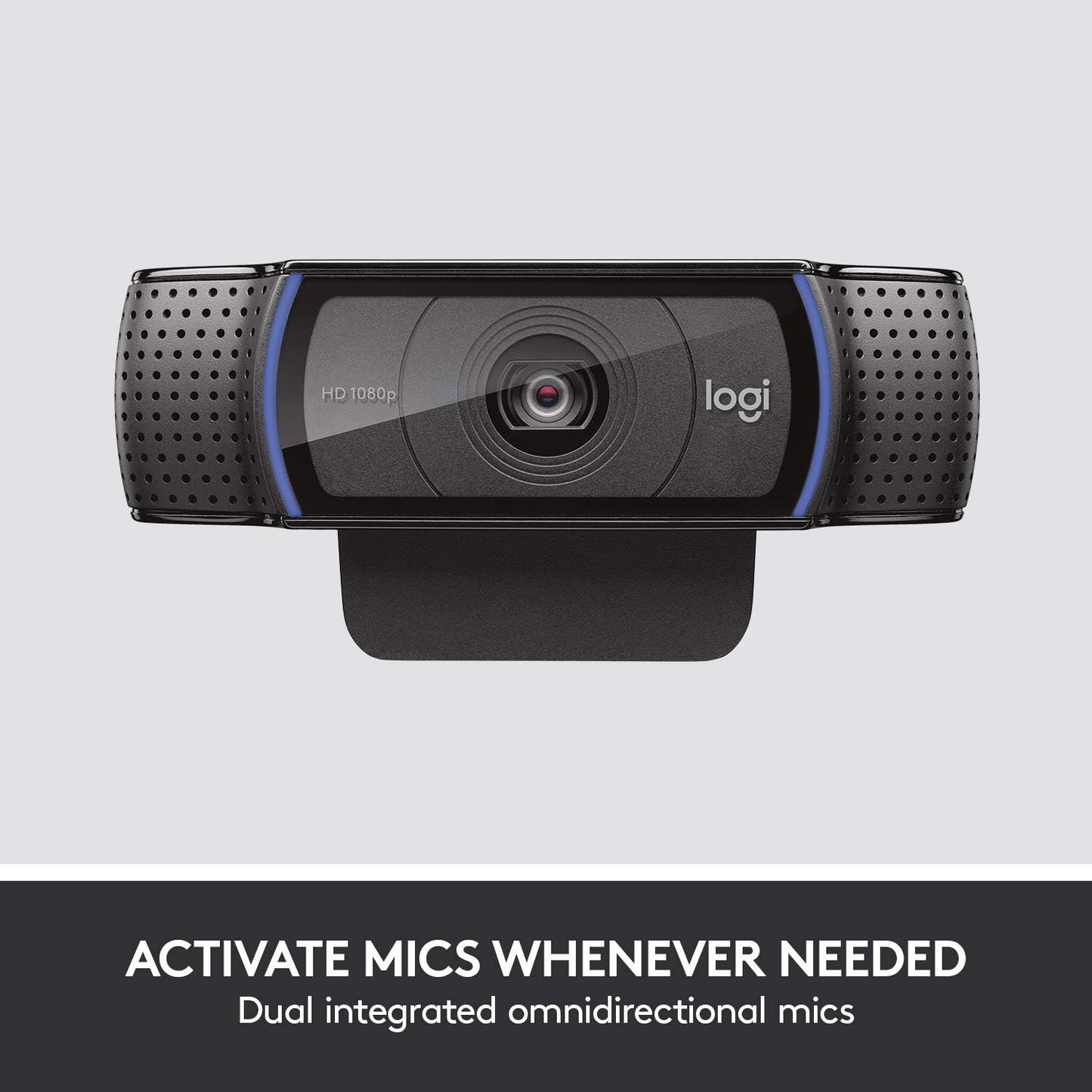 Logitech C920e Business Webcam, HD Video (Renewed)