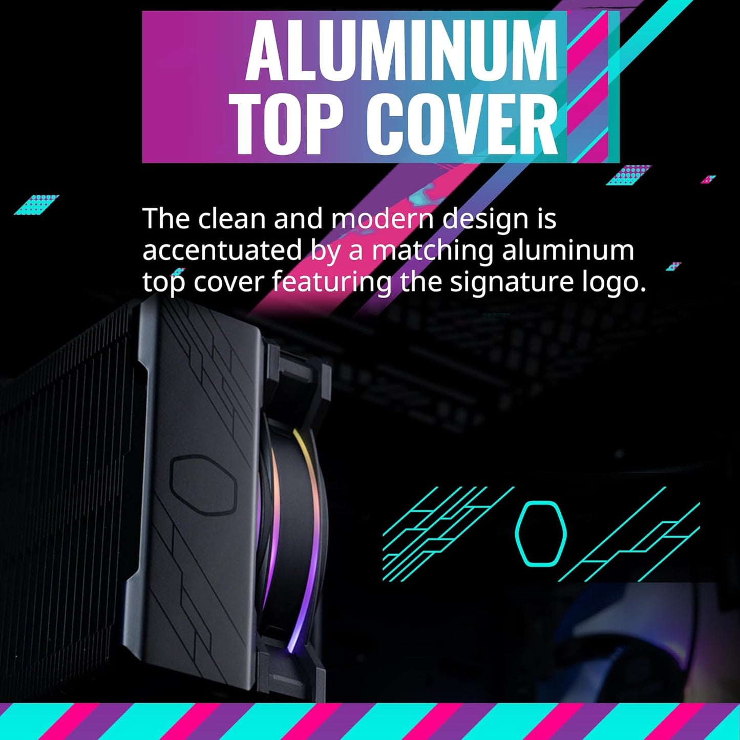 Cooler Master RR-S4KK-20PA-R1 Hyper 212 Halo CPU Cooler