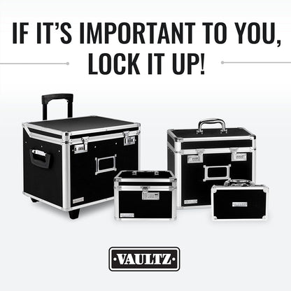Vaultz VZ00323 Combination Lock Box for Laptop Cash and Medicine