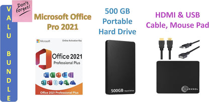 HP 2024 All-In-One Desktop 21.5" FHD Intel Celeron 8GB 256GB SSD