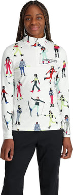 Spyder 38B125316 Women's March Half Zip T-Neck