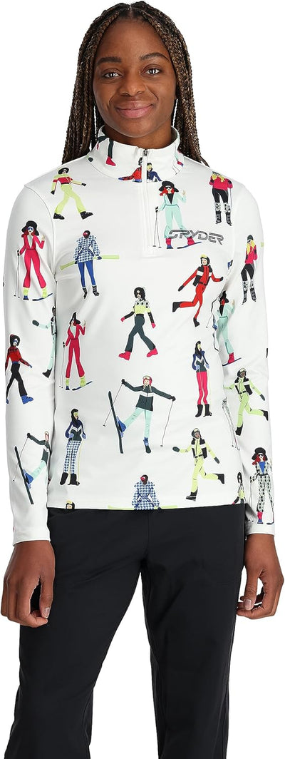 Spyder 38B125316 Women's March Half Zip T-Neck
