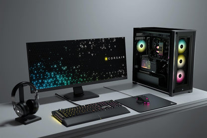 Corsair CC-9011212-WW iCUE 5000X RGB Black Mid-Tower Case