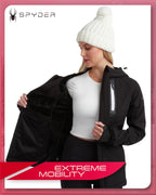 Spyder Softshell Jacket Women's Terry Fleece Waterproof