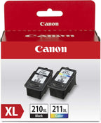 Canon 2973B048 PG-210 XL/CL-211 XL Ink Cartridge Value Pack