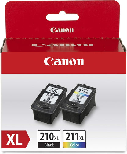 Canon 2973B048 PG-210 XL/CL-211 XL Ink Cartridge Value Pack