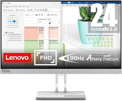 Lenovo 67AAKCC3US L24e-40 23.8" FHD 100Hz Monitor