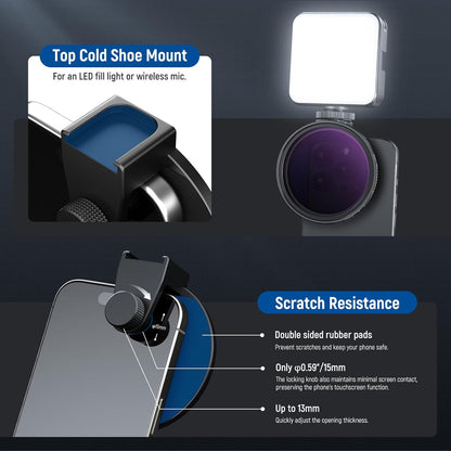 Neewer 10103982 67mm Clip On Variable ND Filter Kit