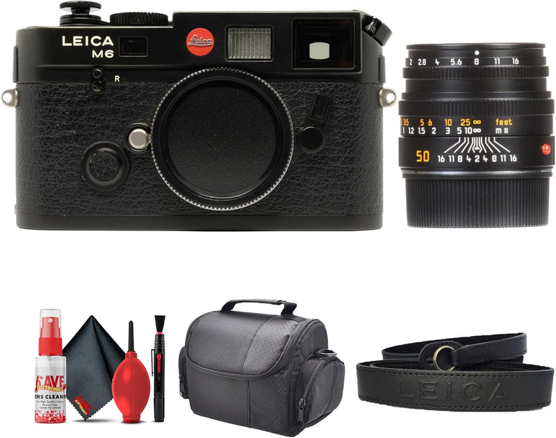 Leica M6 35mm Rangefinder Camera Summicron 50mm Lens Kit — main product image