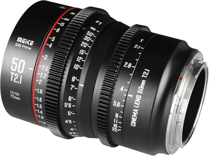 Meike Meike 50mm T2.1 S35 Prime Cinema Lens EF Mount