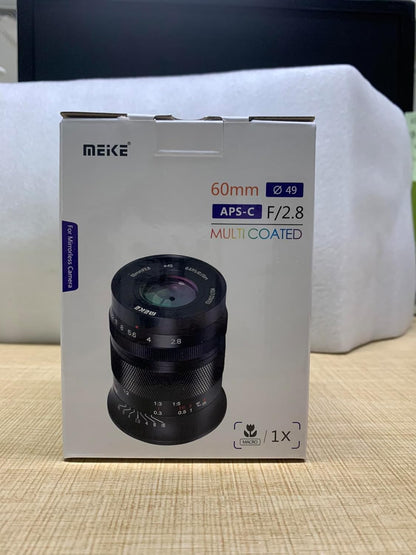 Meike 60mm F2.8 Macro Lens Sony E-Mount APS-C