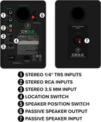 Mackie 2056263-00 CR5.25BT 5.25-inch Bluetooth Studio Monitors