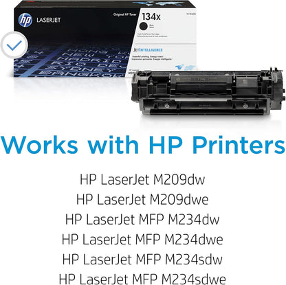 HP W1340X High-Yield Black LaserJet Toner Cartridge