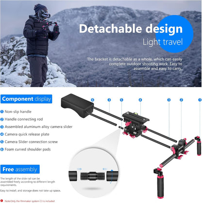 Neewer 10089728 Camera Shoulder Rig Video Film Making System