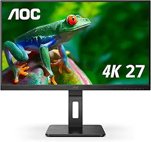 AOC U27P2CA 27" 4K USB-C Frameless Monitor