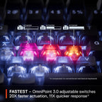 SteelSeries 64660 Apex Pro Gen 3 OmniPoint HyperMagnetic Gaming Keyboard
