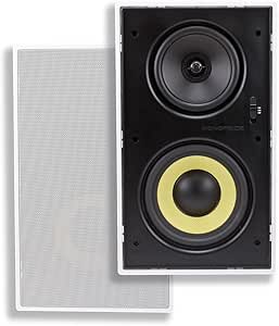 Monoprice 107604 Aramid Fiber In-Wall Speakers 6.5" Pair