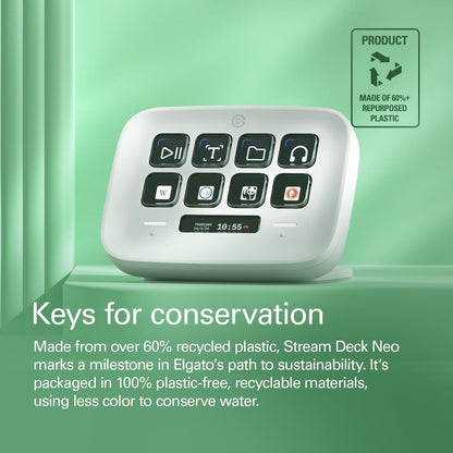 Elgato 20GBJ9901 Stream Deck Neo - 8 Keys