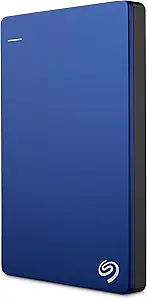 Seagate STDR2000102 Backup Plus Slim 2TB Portable HDD - Blue