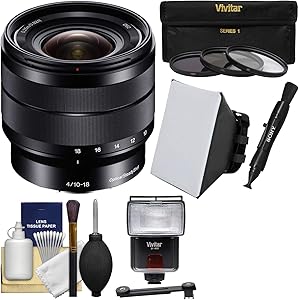 Sony K-91771-07 10-18mm E-Mount Wide Angle Lens Kit