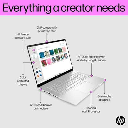 HP HP Envy 16" 2.5K Touch Laptop - i9-13900H, RTX 4060, 32GB, 1TB