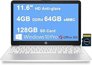 HP Stream 11 Business Laptop Celeron N4000 4GB 64GB eMMC