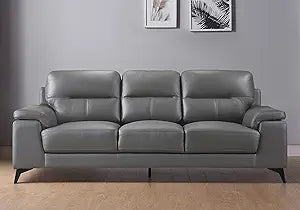 Lexicon 194840171171 Iglesia Dark Gray Living Room Sofa