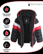 Spyder 1000001114-R Baby Boys' Winter Puffer Jacket 12-24M