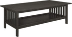 Lexicon 194840114581 Noel 3-Piece Antique Gray Coffee Table Set