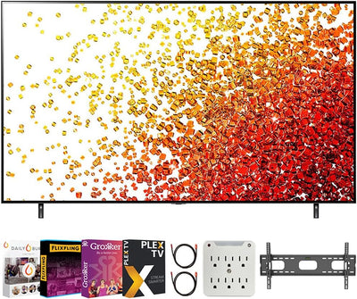 LG E6LG65NANO75UPA 65-Inch 4K NanoCell Smart TV Bundle