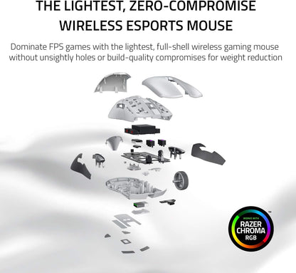 Razer RZ01-03050400-R3U1 Viper Ultimate Wireless Gaming Mouse - White
