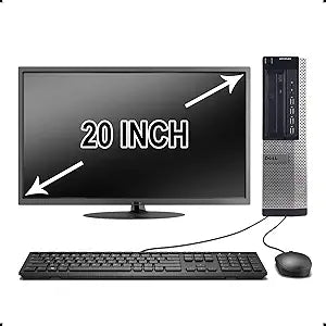 Dell 990 OptiPlex i5 Desktop PC Package 20" Monitor
