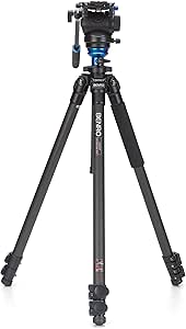 Benro C2573FS4 Carbon Fiber Video Tripod Kit — main product image
